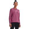 UNDER ARMOUR Rival Terry Crew, Pink - S