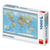 Dino Puzzle Politická mapa sveta 1000 dielov