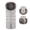 Petite&Mars Set zimný Arctic 4v1 Furry Champagne Shower