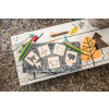 BeWooden Líščie vkladacie puzzle 4 v 1 - Farma