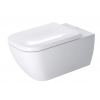 Duravit Happy D.2 Závesné WC, Rimless, s HygieneGlaze, biela 2550092000