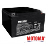 Batéria olovená 12V/28Ah MOTOMA bezúdržbový akumulátor