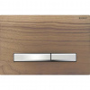 Geberit Sigma50 Ovládacie tlačidlo splachovania, chróm/orech americký 115.788.JX.2