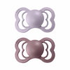 BIBS Supreme cumlíky z prírodného kaučuku 2ks - veľkosť 2 - Dusky Lilac / Heather