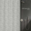 Elements by Spirella sprchový závěs ILO, vzorovaný, antracitový, 180 x 200 cm, polyester (10.19709)