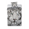 FARO Obliečky Biely Tyger Bavlna, 140/200, 70/90 cm