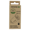 Adaptér Swissten cl power delivery usb-c + quick charge 3.0 36w metal black (eco pack)