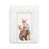 CEBA BABY Podložka prebaľovacia mäkká (50x70) Basic Forest Friends W-143-000-783