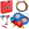 Súprava na plnenie klimatizácie Luxtom s manometrami a UV lampou