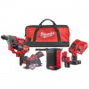 MILWAUKEE M12 FPP4A2-423B aku súprava M12CH+M12FPD2+M12FCOT+M12RCDAB, 1*M12B4, 2*M12B2, taška 4933481025
