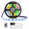 LED pásik 24W RGB s diaľkovým ovládaním IP65, sada 5 m