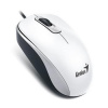Myš Genius DX-110 1000 DPI, káblová USB, biela (31010116109)