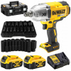 Rázový uťahovák - Impact Key s Dewalt DCF899P2 18 V Brushless Engine (Kľúč na dopadový dopad 1/2 '' 950n DCF899P2 + CAPS)