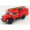 Edicola Magirus Deutz Tlf-16 Mercur 125a Hasičské auto Nemecko 1961 1:43 Červená čierna