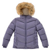 SoulCal Kids' 2 Zip Hooded Long Sleeve Short Puffer Jacket Purple 13 rokov