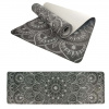Podložka LIFEFIT YOGA MAT MANDALA DUO, 183x58x0,6cm, černá F-MAT-E23-06