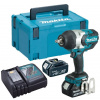 MAKITA DTW1002RTJ Uťahovač 1000 Nm rázový 18V LXT - Li-Ion 5.0 Ah akumulátor (2 ks) + nabíjačka, výstup: 1/2