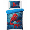 Súprava posteľnej bielizne Carbotex Spider-Man 140x200 cm, obliečka na vankúš 70x90 cm