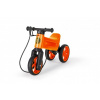 Teddies Odrážadlo FUNNY WHEELS Rider SuperSport oranž. 2v1+popruh, vyš. sedla 28/30cm nos. 25kg 18m+ v sáčku