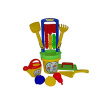 Polesie Set 42224 (Wader Sand Mill/ Vedro/ Pieskový rýľ/ Pieskové hrable/ Piesková lopatka/ Sand Smoother/)