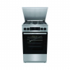 Kombinovaný sporák (plynový a elektrický) Gorenje GKS5C71XF Strieborný, 50 cm, Gril, AirFry, Para