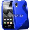 Silikónový obal Samsung Galaxy Ace – TPU – modrá