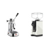 La Pavoni Europiccola Lusso + Eureka Mignon Specialita, BL white