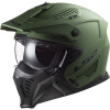 LS2 Helmets LS2 OF606 DRIFTER SOLID MATT MILITARY GREEN-06