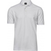 TEE JAYS STRECH DELUX TJ1405 / Pánska strečová polokošeľa - white S
