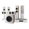 JBL Audio set MA710 + STAGE 260F + STAGE 245C + STAGE 250B vč. stojanů + STAGE 220P, bílý