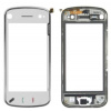 Přední kryt Nokia N97 White bílý dotyková deska