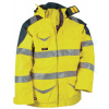 Reflexná zimné pracovné parka COFRA PROTECTION Farba: Reflexná žltá, Veľkosť: 54 (CAPROTECTION_00_54)