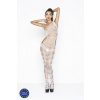 Catsuit Passion BS041 biely