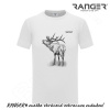 Tričko RANGER® - JELEŇ - b Biela XXL