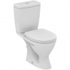 Ideal Standard Eurovit+ WC kombi s doskou, zadný odpad, biela V337001