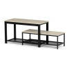 Autronic, Botník, 81cm, kov, MDF, dub sonoma, ABO-W2124 SON