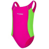Aqua-Speed Luna dievčenské plavky ružová-zelená IBA 122 (VÝPREDAJ)