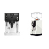 Rancilio Silvia PRO X, černá + Eureka Mignon Perfetto, CR white