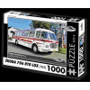 Retro cars - Puzzle Autobus Škoda 706 RTO LUX (1965) - 1000 dielov