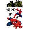 CUKROVÁ TLAČ jedlý obrázok na tortu Cukrová hmota Spiderman Spider-man SADA 8