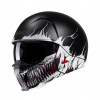 Otvorená motocyklová prilba HJC I20 SCRAW BLACK/WHITE S