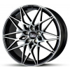 Alu disk MAM B2 Black 8,5x20 5x112 ET30 čierny leštený