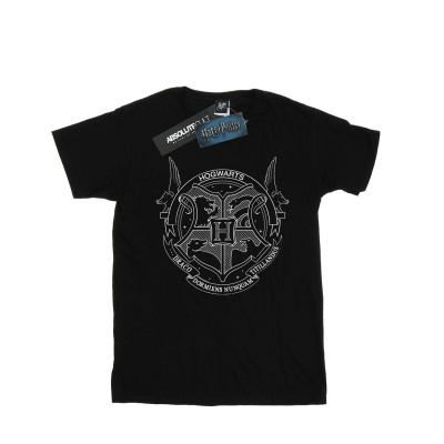 Harry Potter Shop Harry Potter - Dámske tričko s nápisom "Hogwarts Seal" BI26942 (3XL) (čierne)