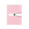 Herlitz s gumičkou A4 PP rose