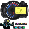 UNIVERZÁLNY DIGITÁLNY POČÍTAČ MOTOCYKLOV, ŠTVORNÁ LCD LED RÝCHLOSŤ