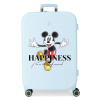 JOUMMA BAGS ABS cestovný kufor MICKEY MOUSE Happines Turquesa, 70x48x28cm, 79L, 3669221 (medium exp.)
