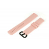 Silikónový remienok Fitbit Charge 3 / 4 – zlato-ružová (veľkosť L)