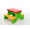 Dětský piknikový stůl zelený 5067