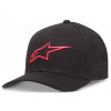 kšiltovka AGELESS CURVE, ALPINESTARS (černá/červená, vel. L/XL) M186-442-LXL
