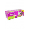 Whiskas Adult rezy s hovädzím mäsom kuracím mäsom lososom tuniakom 40 x 85 g